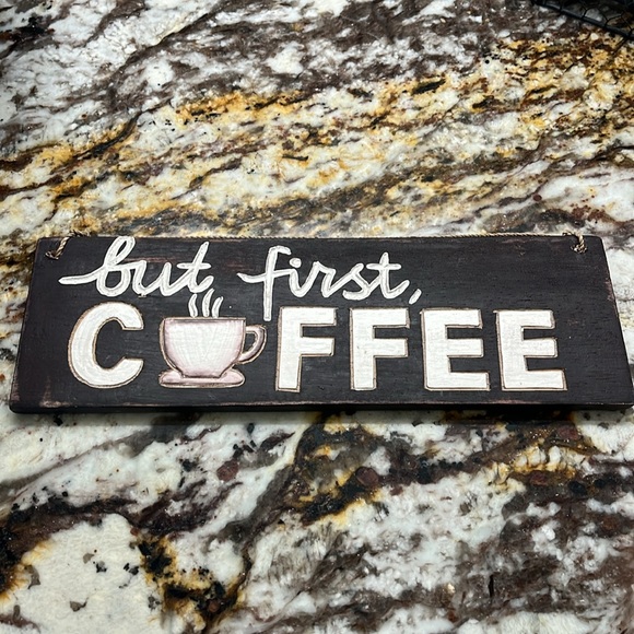 ☕️ Wooden Coffee Sign - Picture 2 of 4